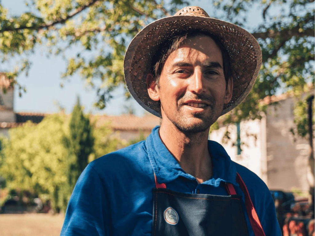 Gaël fondateur d'un mas en provence